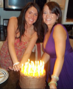 Sheena & I on my 26th birthday. 