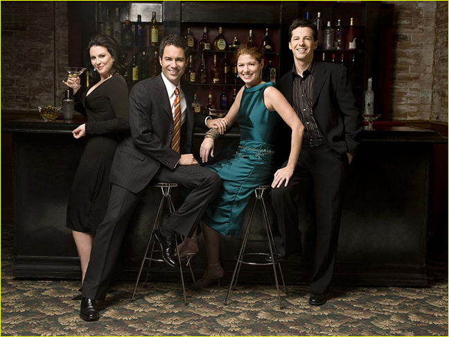 The cast from my favorite show, Will & Grace