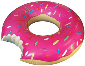 Calorie-free sprinkled donut! 