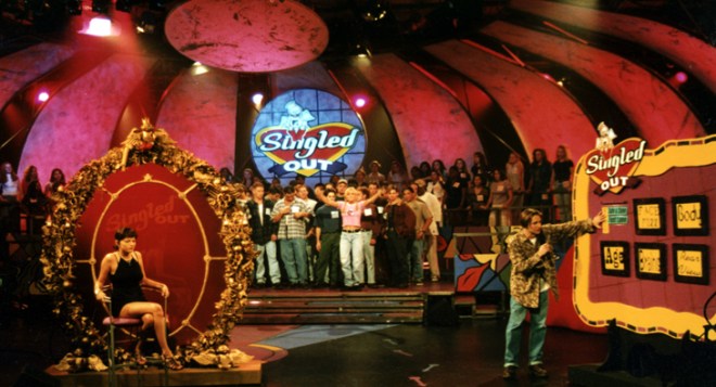 A scene from MTV's Singled Out. 