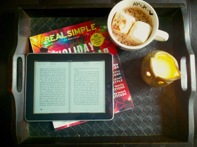 My trusty leather tray. 