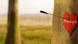 Right through the heart...