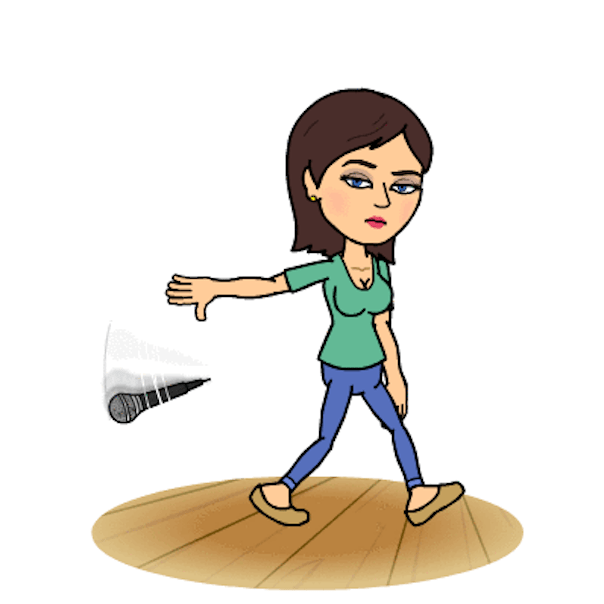 Drop the mic, bitch.