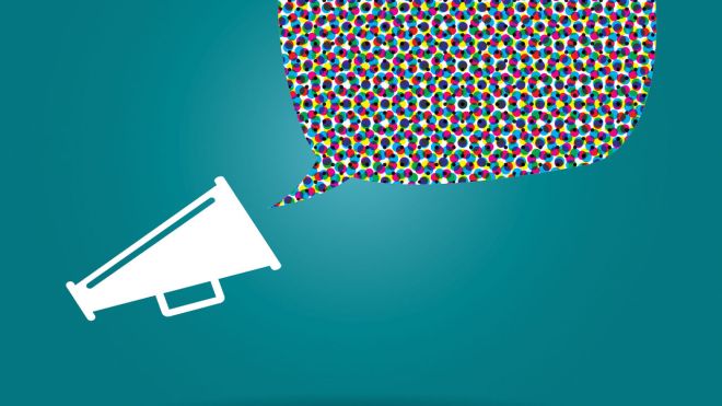 Shouting it loud and clear...