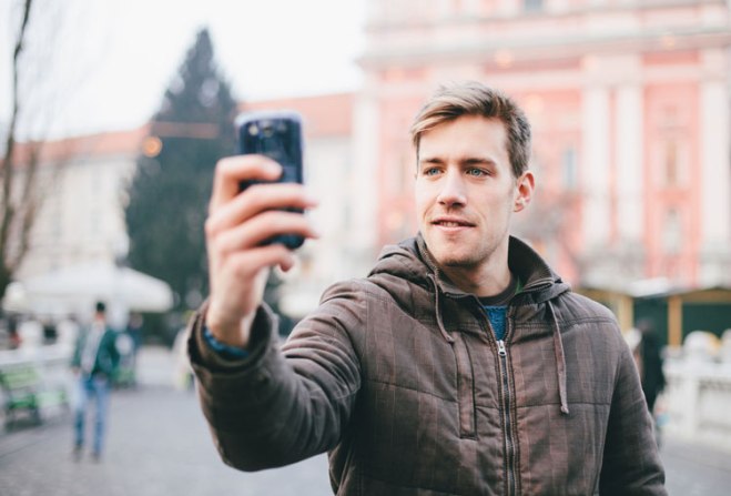 Wait, let me take a selfie.