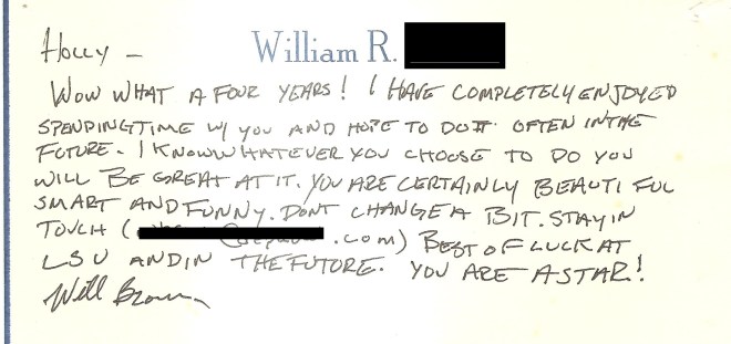 High school graduation.