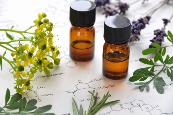 The world of essential oils.