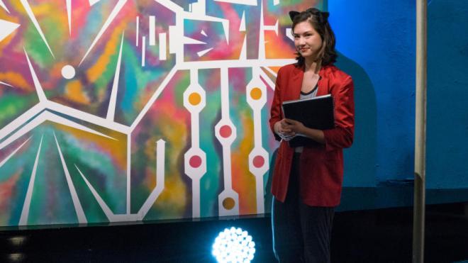 Isabella, "Izzy", a finalist on "Project Runwau Junior", season 2. 