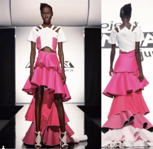 The look that sent Izzy to the finale of "Project Runway Junior". Follow Izzy on Instagram @Izzyshanghai