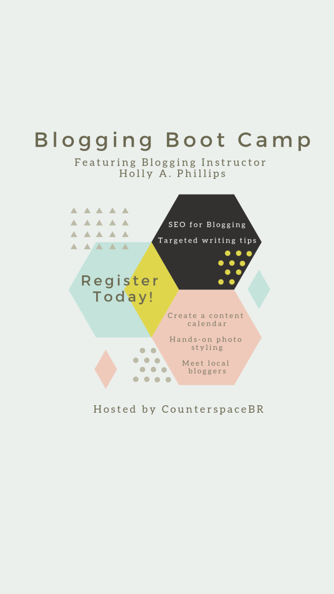 Blogging Boot Camp in Baton Rouge, Louisiana