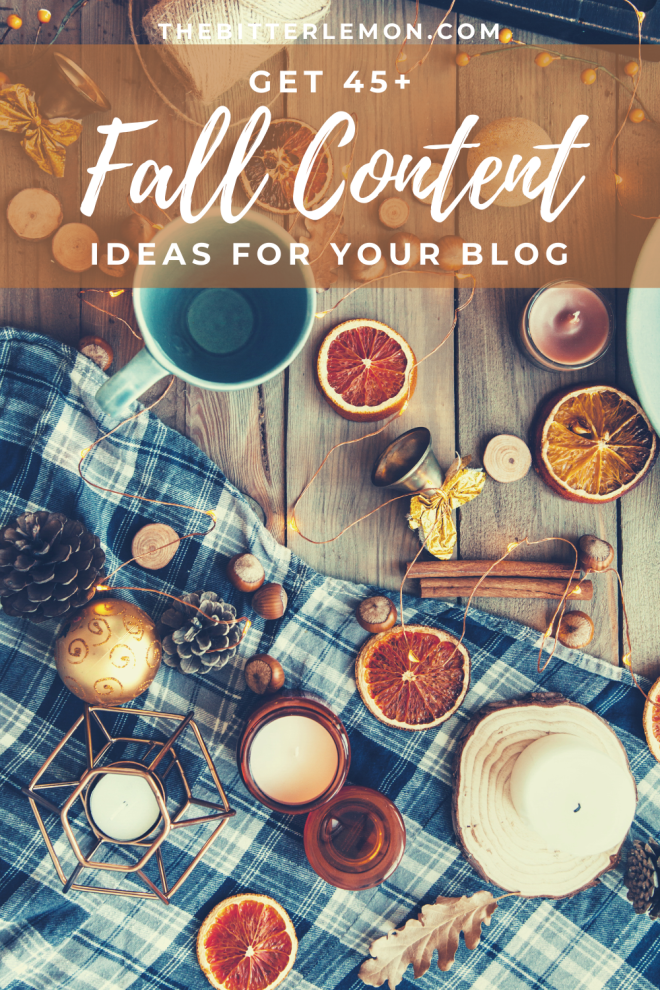 Fall Content Brainstorming Session