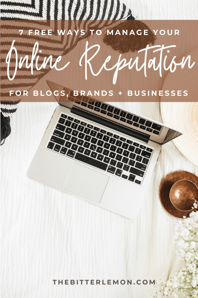 online reputation management