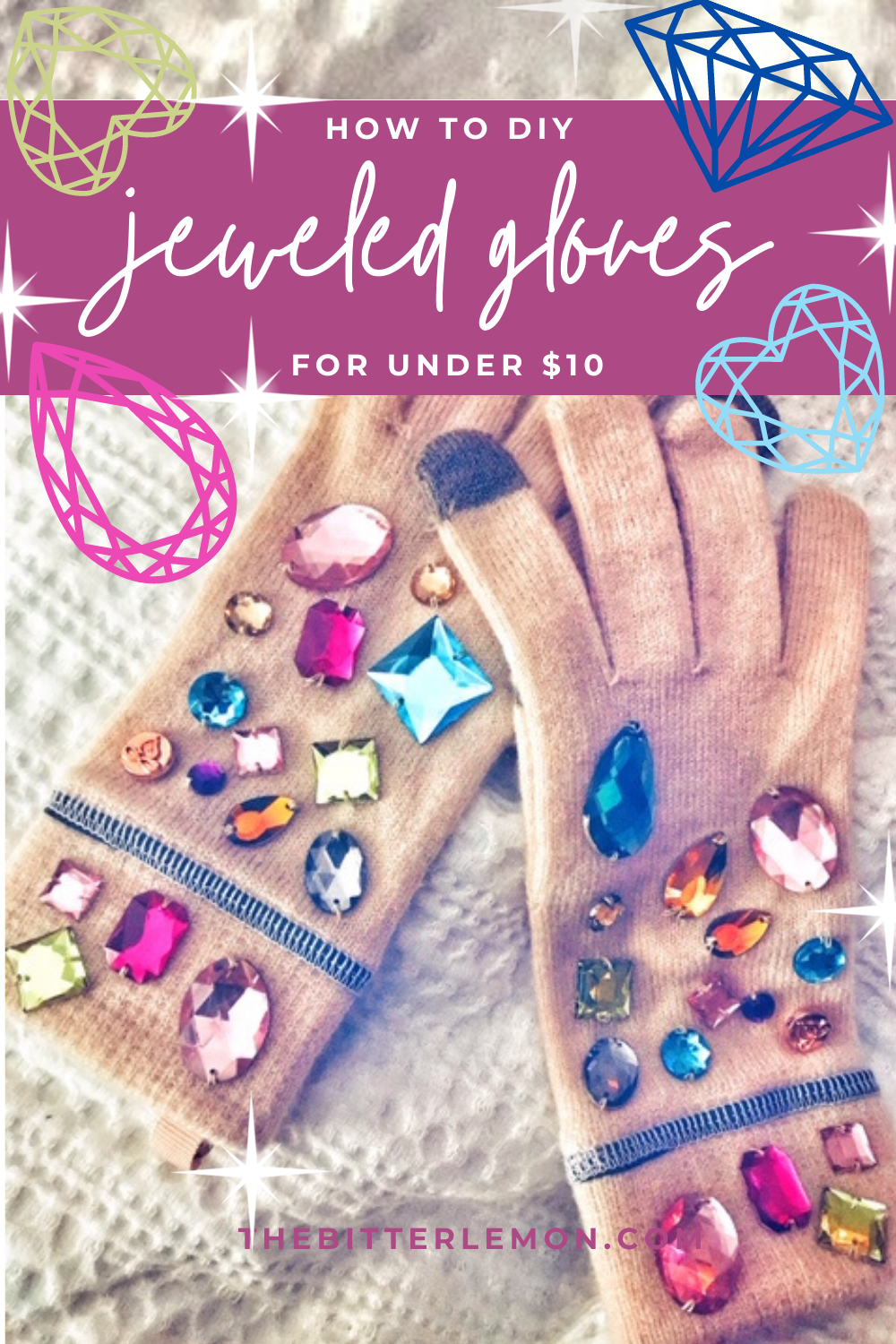 Jungle Jeweled Gloves
